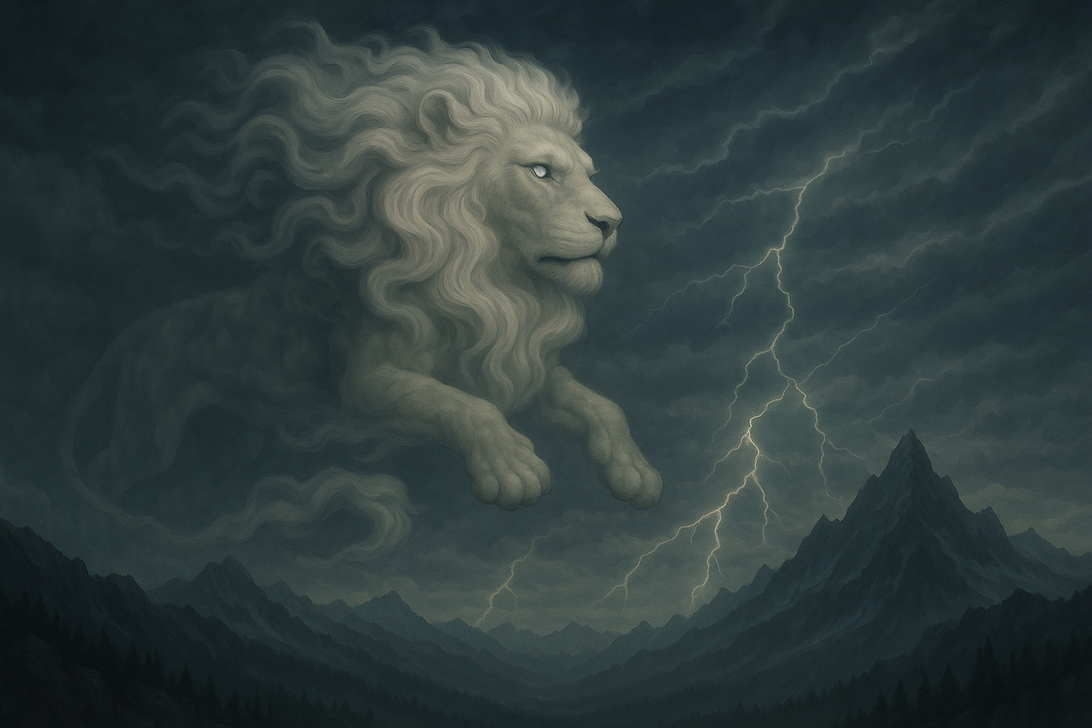 Die Wolkenlöwen der Donnerberge Cover